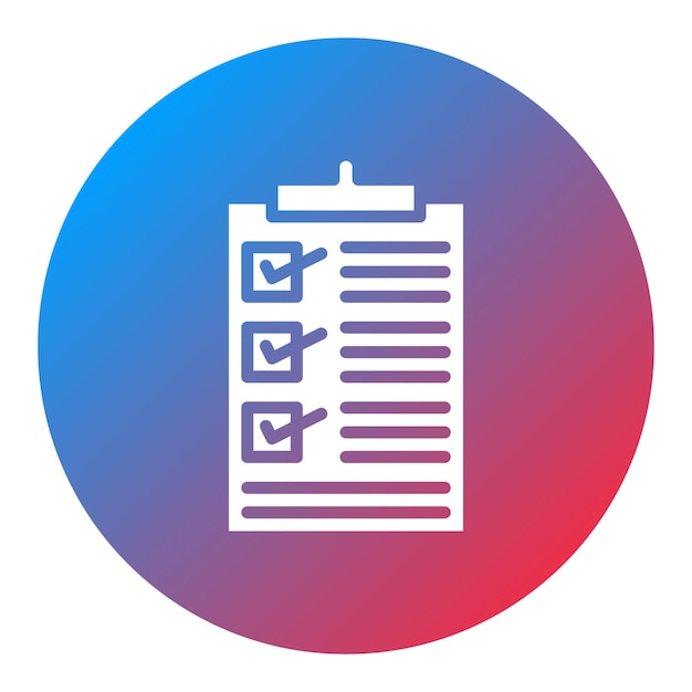 Checklist icon vector image Can be used for Adventure