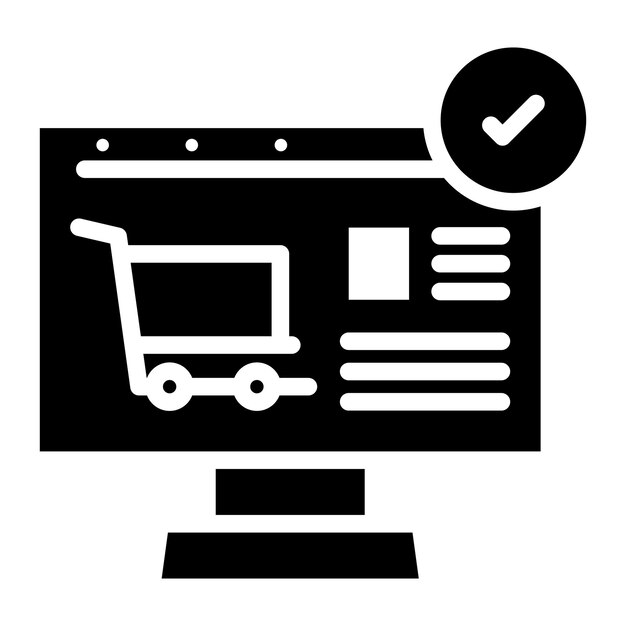 checkout details icon vector image can be used for ecommerce store
