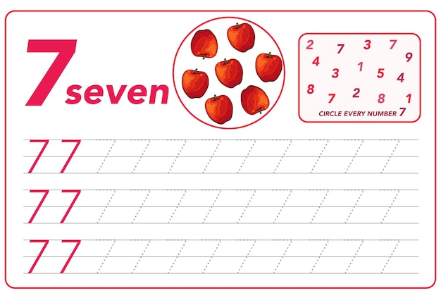 children cards numbers kids learning material learning numbers tracing number practice worksheet