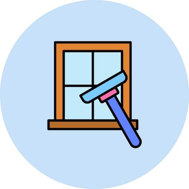 Cleaning Window icon vector image Can be used for Hygiene Routine