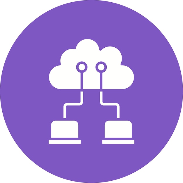 Cloud Network icon vector image Can be used for Cloud Computing