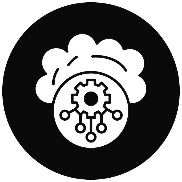Cloud Services icon vector image Can be used for Web Hosting