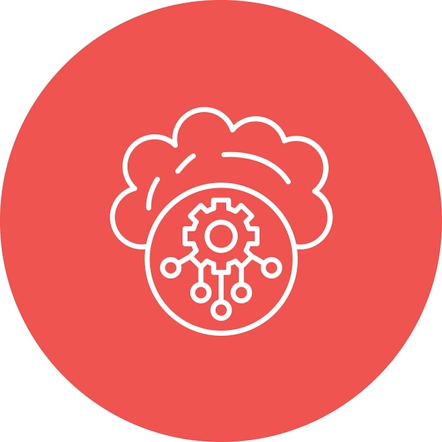 Cloud Services icon vector image Can be used for Web Hosting