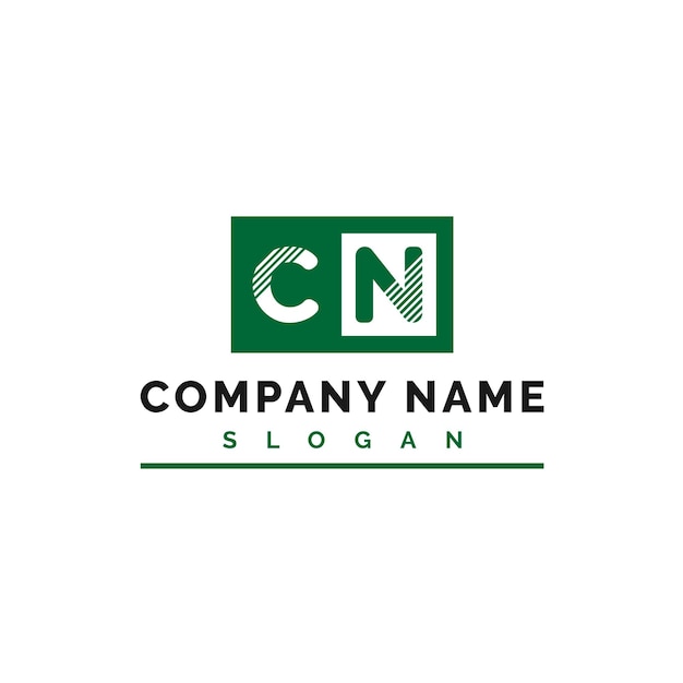 cn letter logo design cn letter logo vector illustration vector