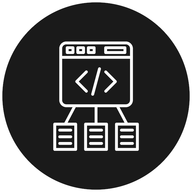 code framework vector icon can be used for computer programming iconset