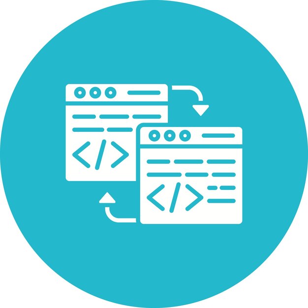 Code Refactoring vector icon Can be used for Computer Programming iconset