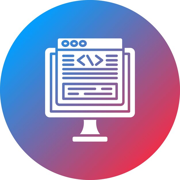 Coding icon vector image Can be used for User Experience