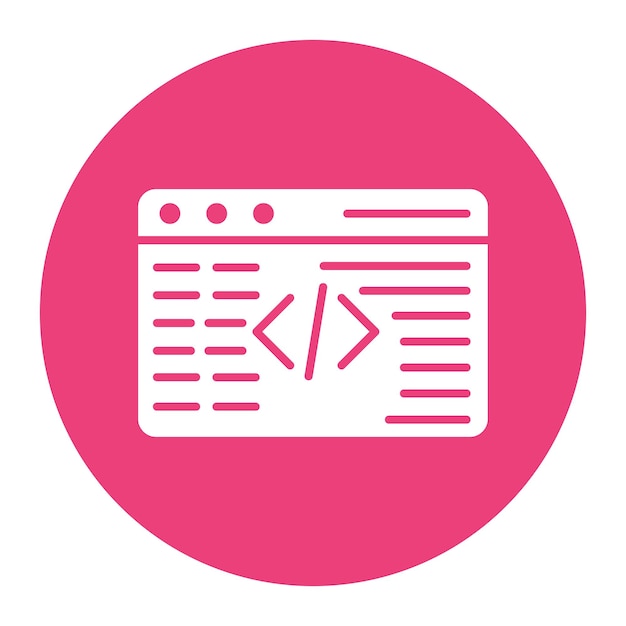 coding vector icon can be used for no code iconset