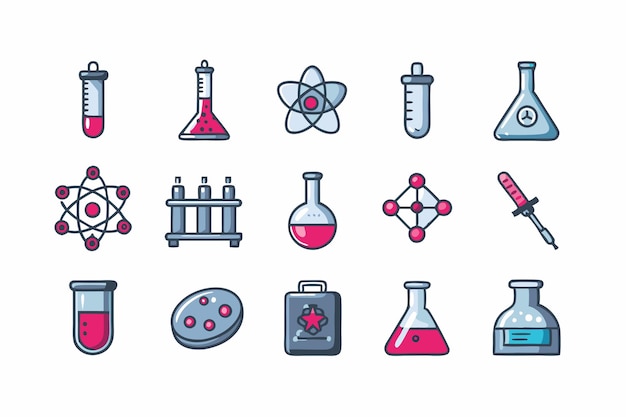 Collection vector graphics illustration EPS source file format lossless scaling icon design