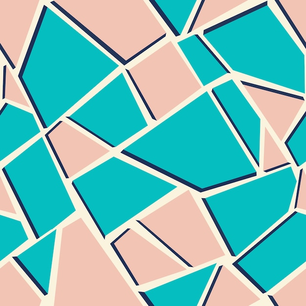 Colored geometric pattern Modern background design for print poster banner wallpaper brochure cover Mosaic paper art cover design for print cloth textile Vector