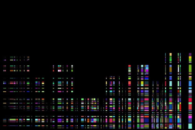 Colorful buildings abstract town city background