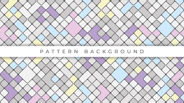 colorful geometric seamless pattern background vector design