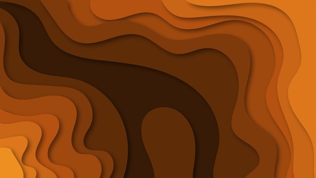 colorful paper cut abstract background