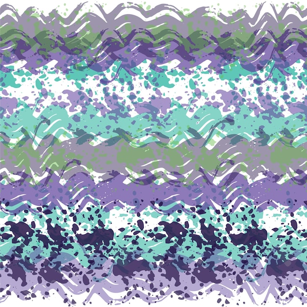 Colorful textured backgroundBubbly colorful hand drawn seamless pattern