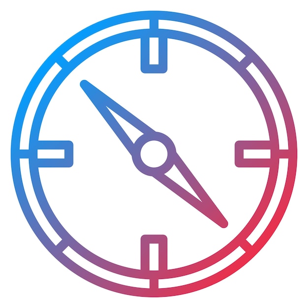 compass sensor icon vector image can be used for sensors