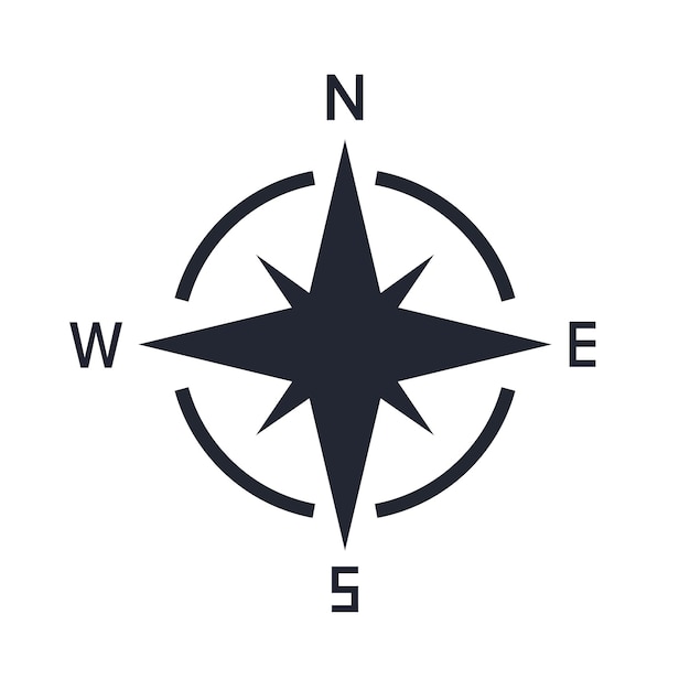 compass vector icon