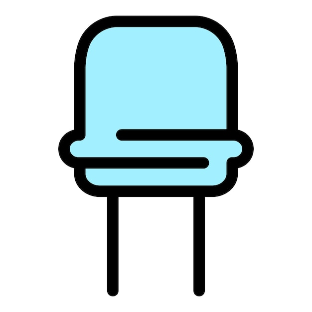 component capacitor icon outline component capacitor vector icon color flat isolated