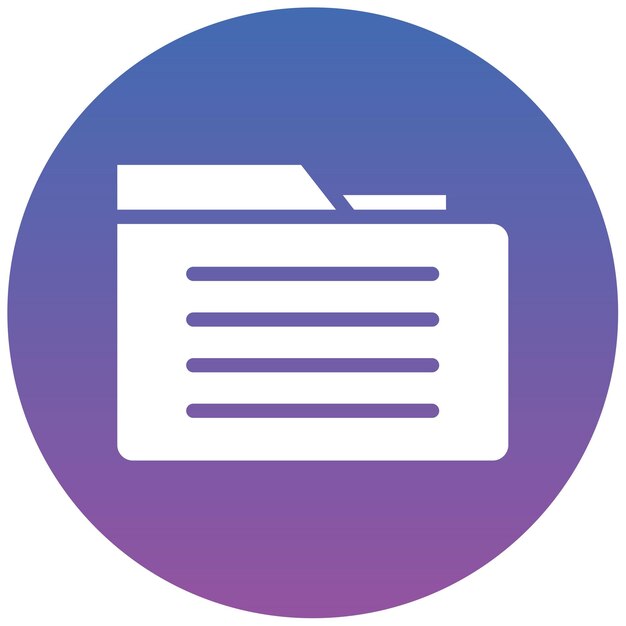 Computer File Vector Illustration