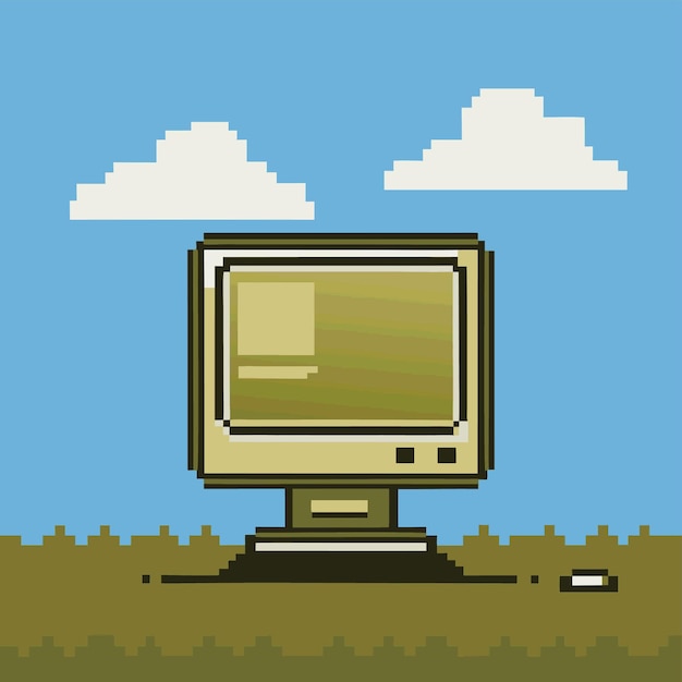 computer hardware components parts and devices featuring operating system os vector style design