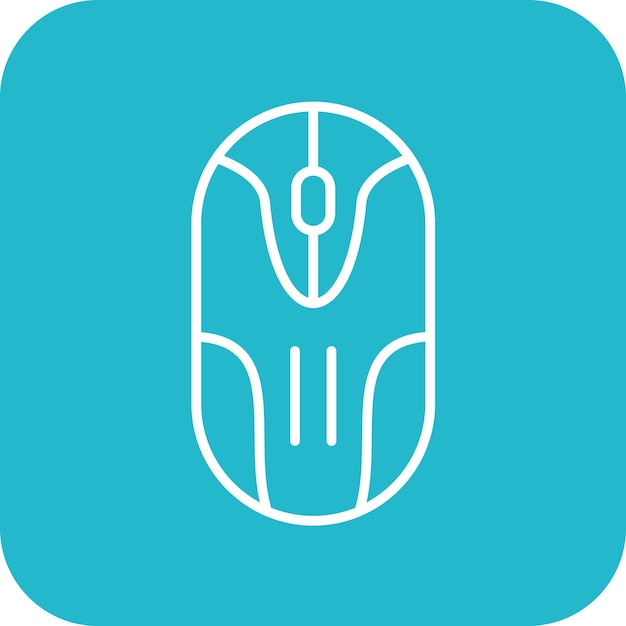 computer mouse icon vector image can be used for electronic devices