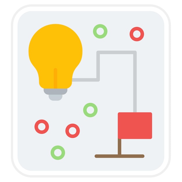 Concept Map icon vector image Can be used for Project Management