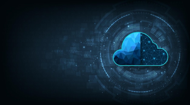 Concept of Cloud Technology illustration