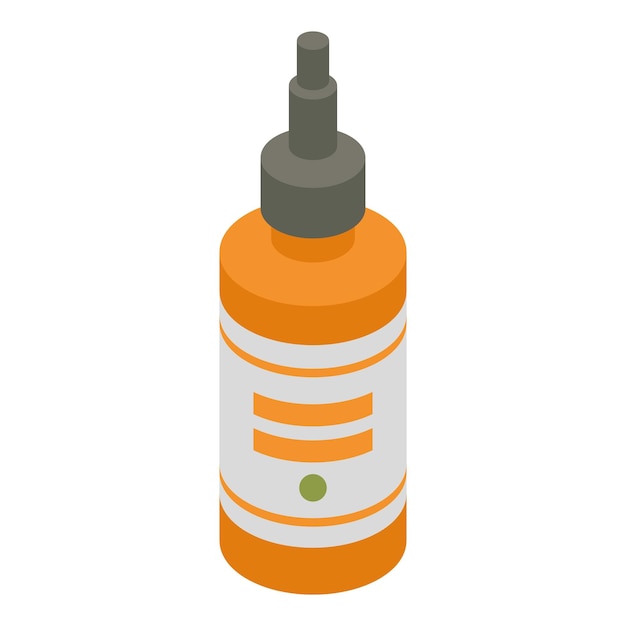 condiment bottle icon isometric of condiment bottle vector icon for web design isolated on white background