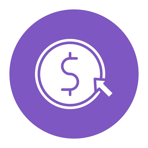 Cost Per Click icon vector image Can be used for Video Blog