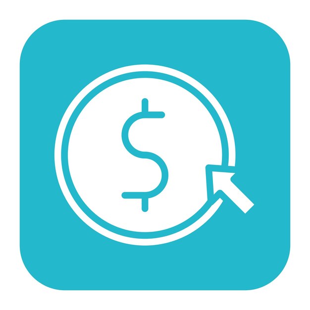 Cost Per Click icon vector image Can be used for Video Blog