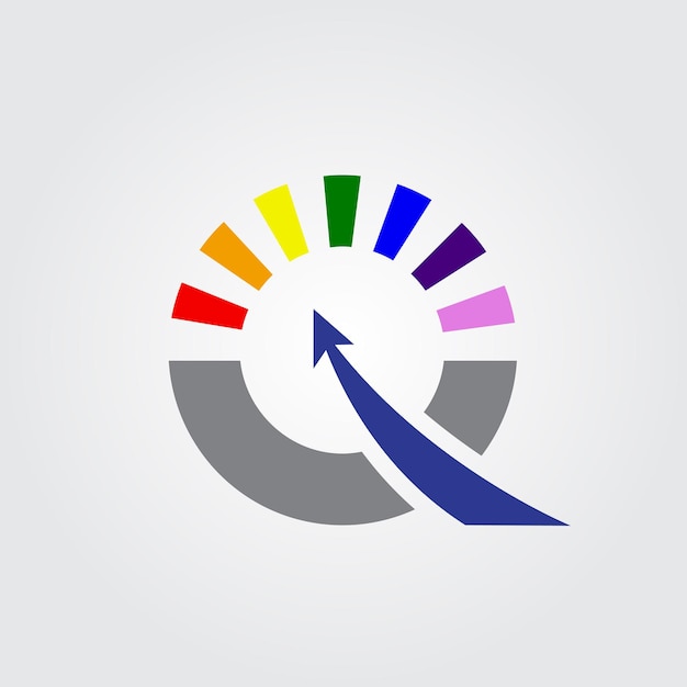Creative logo design with white background