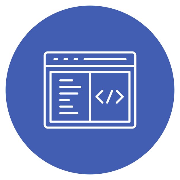 Custom Coding icon vector image Can be used for Internet Marketing Service