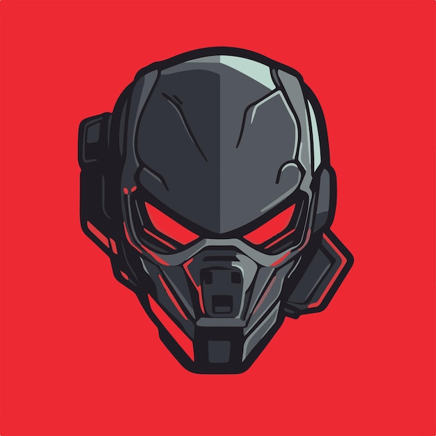Cute Classic Dystopian Film Logo vector illustration