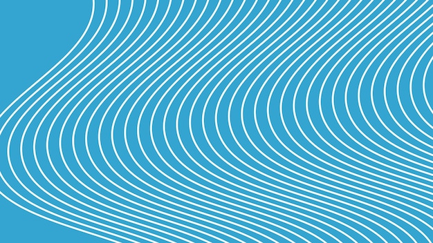Cyan blue abstract background with curve line for backdrop or presentation