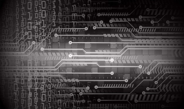 Cyberkrets, fremtidsteknologi-konseptbakgrunn
