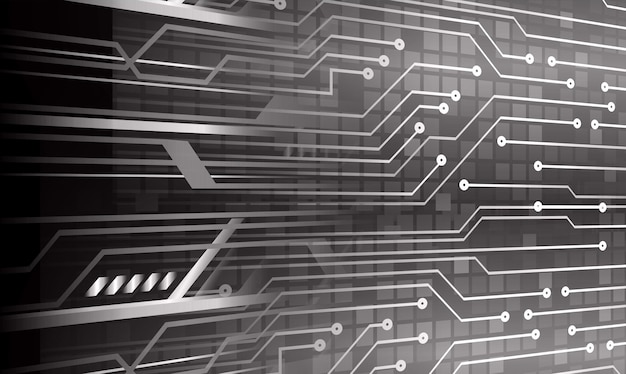 Cyberkrets, fremtidsteknologi-konseptbakgrunn