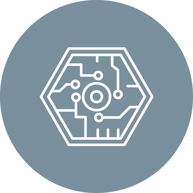Cybernetics icon vector image Can be used for Data Analytics