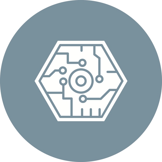 Cybernetics vector icon Can be used for Data Analytics iconset