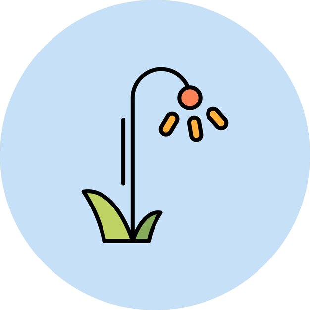 Daffodils icon vector image Can be used for Spring