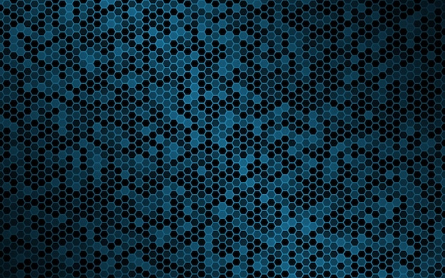 dark blue vector background with hexagonal mesh modern geometric texture simple design illustration