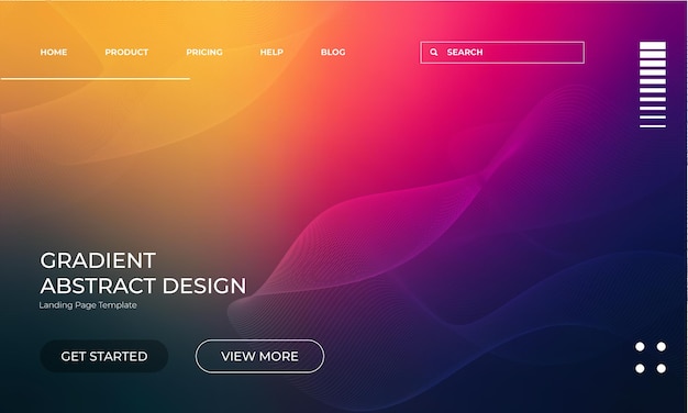 dark grainy vector gradient background design with vivid colors for abstract header poster