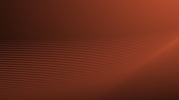 dark orange gradient with curve line abstract background for backdrop