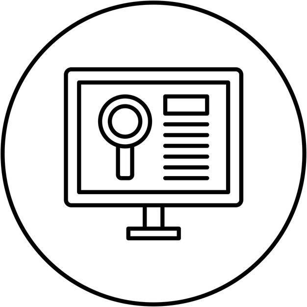 Data Analysis icon vector image Can be used for Artificial Intelligence