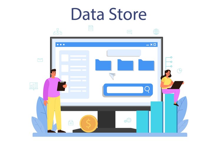 Vektor data base administrator online service or platform