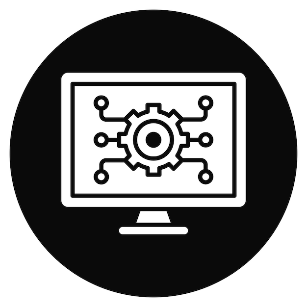 data management platform icon vector image can be used for marketing technology