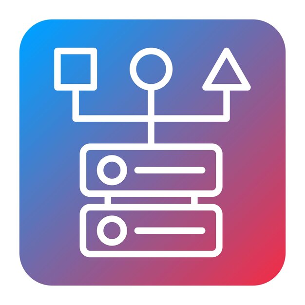 Data Pipeline icon vector image Can be used for Data Science
