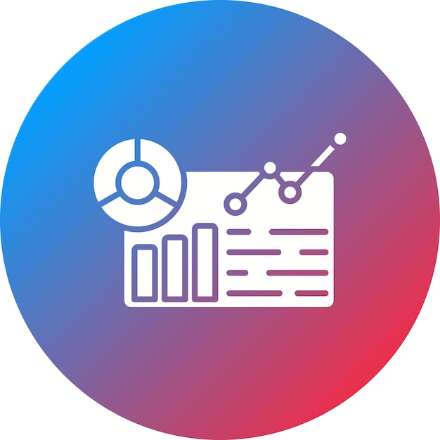 Data Reporting icon vector image Can be used for Big Data