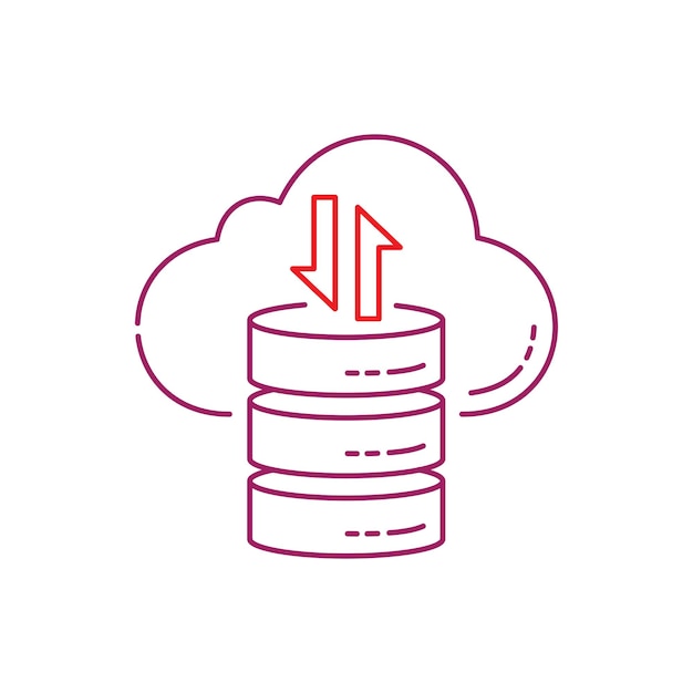 data science data analysis data mining vector illustration icon design