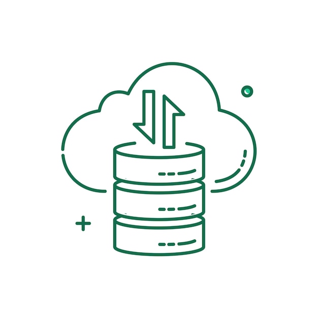data science data analysis data mining vector illustration icon design