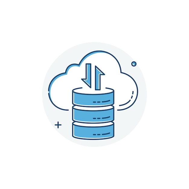 data science data analysis data mining vector illustration icon design