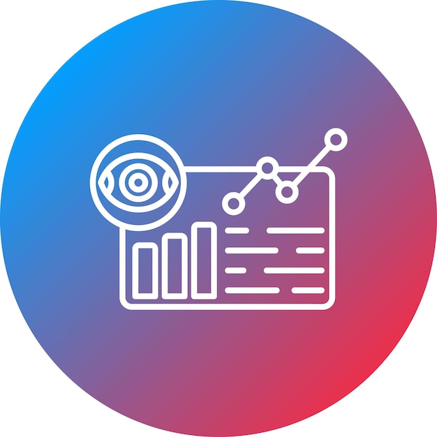 Data Visualization icon vector image Can be used for Big Data